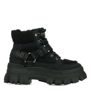 Baskets hautes  de Buffalo - Aspha COM Mid Warm - EU36 à EU40 - pour Femme - noir