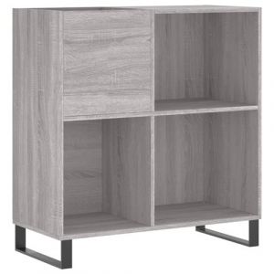 Image de VidaXL Armoire à disques sonoma gris 84,5x38x89 cm bois d'ingénierie