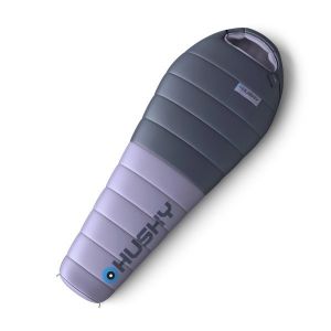 Husky Sac de couchage momie pour femme dons dinis 2024 10 c 200 cm bleu avec violet