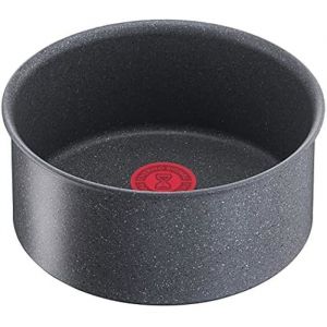 Lagostina Ingenio Mineralis Green Casserole Fonda Ø 16 cm, Casserole en Aluminium 100% recyclée, pour gaz, Four et Induction avec indicateur de Cuisson, utilisable avec poignée Amovible