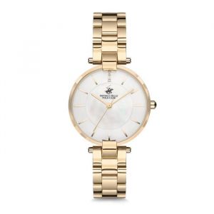 Beverly Hills Polo Club Montre - Bbh2139-02 - 32mm - Métal Marron - Bracelet Acier Inoxydable