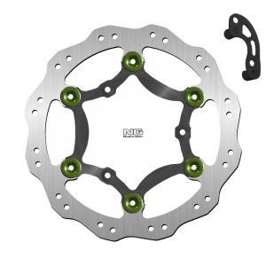 net generation Kit disque de frein moto flottant et patte Brake Disc Wave 1379XK22