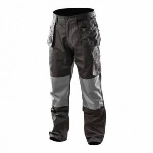 Pantalon de travail HD NEO TOOLS 2 en 1 - 267 g/m² - gris foncé/gris clair - taille XL