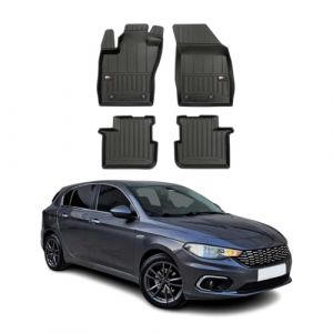 Omac Tapis de Sol pour Fiat Tipo 2015-2022 TPE Noir