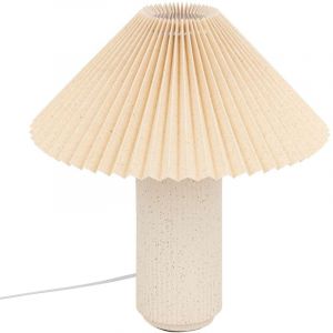 Atmosphera Lampe cylindre en c&eacute;ramique
