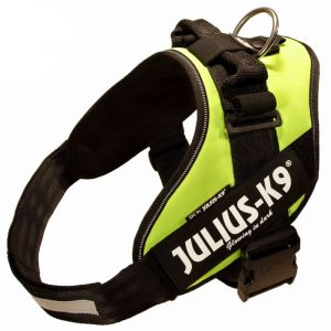 Julius K9 Harnais IDC Power vert fluo pour chien taille 0 58-76 cm