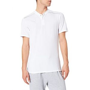 Puma Polo à Manches Courtes Teamcup Casuals S White / Gray Violet