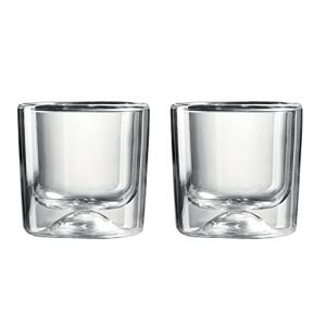 Guzzini Fratelli Gocce, Lot de 2 Verres Thermo Double paroi, Insulating Glass