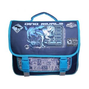 Cartable - BAGTROTTER - Jurassic World - 38 cm - Bleu - Enfant