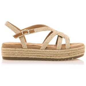 MTNG Pour femme. Sandales Amlie beige - Hauteur du talon 5cm