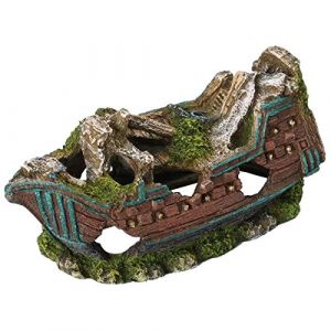 Europet Bernina EBI Décor Shipwreck S - 15 cm - Pour aquarium