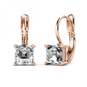 Boucles d?oreilles Femme MYC-Paris Square - DE0007-RG-C Laiton Doré rose
