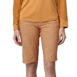 Patagonia Dirt Roamer Bike Shorts - Short VTT femme Sea Texture: Golden Caramel US 8 - Entrejambe 12,5"