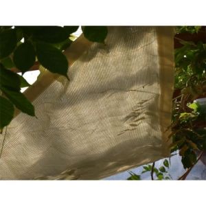 Voile dombrage - MAILLE STORE - Triangulaire - 185g/m² - Gris foncé - 3 x 3 x 4.2 m