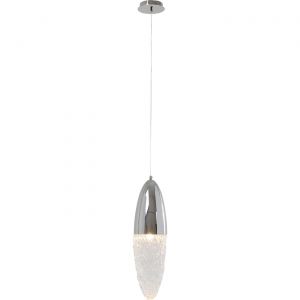 Kare Design Suspension Frozen chromée 17cm