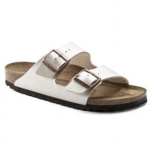 Birkenstock Arizona Graceful Pearl Blanc Birko-Flor Graceful
