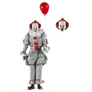 Image de Neca « Il » Est Revenu 2017 Figurine Retro Pennywise 20 Cm