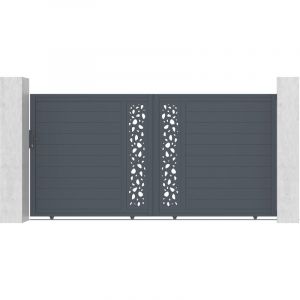 Casanoov - Portail aluminium coulissant sunny 350x180cm