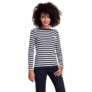 T-shirt marinière manches longues femme Armor-Lux Erquy