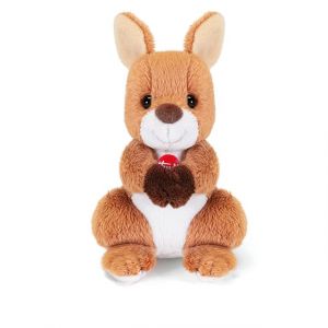 Trudi SW Col Kangourou Animaux en Peluche id&eacute;e Cadeau | 6x10,5x7,5cm Taille XXS | Sweet Collection | mod&egrave;le 51902