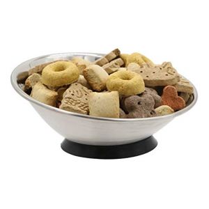 Bol en inox inclin&eacute; avec ventouse 1 L