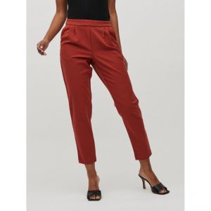 Image de Vila Pantalons Rouge pour femme - 36