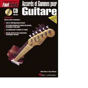 Image de Hal Leonard FAST TRACK ACCORDS ET GAMMES POUR GUITARE + CD Méthode et pédagogie Guitare Guitare électrique