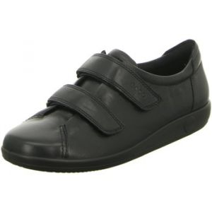 Ecco SOFT2.0, Derby Femme, Noir (Blackwithblacksole 56723), 35 EU