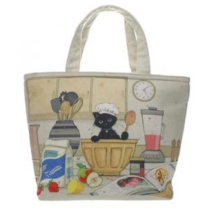 KIUB Sac Isotherme Chat pâtissier Kiub - Hauteur 21 cm - Largeur 32 cm - Profondeur 12 cm