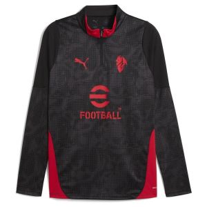 Puma Haut d'entraînement 1/4 zip Milan AC 2025/26