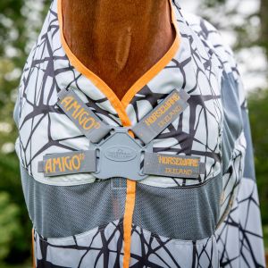 Couverture d'ext&eacute;rieur pour cheval 3 en 1 Horseware Amigo CamoFly Plus