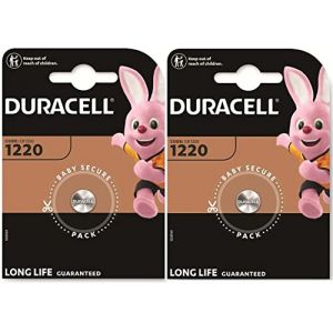 Duracell 2 x 1220 (2 ampoules de 1 batterie) 2 piles (CR1220) 2