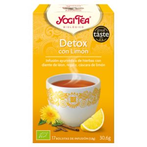 Yogi Tea Detox With Lemon 17 Sachets 17