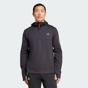 Adidas Haut Own The Run Winterized Hooded Half-Zip