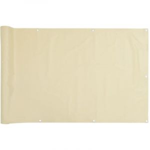 VidaXL Écran D'intimité De Jardin Crème 500x120 Cm Pvc