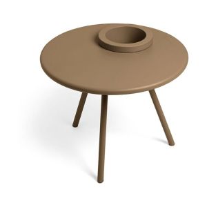 Fatboy Table d'appoint pot de fleur intégré marron Bakkes