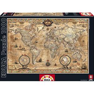 Educa Puzzle Carte Historique 1000 pièces