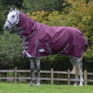 Weatherbeeta Couverture d'extérieur pour cheval couvre-cou détachable Lite Comfitec Plus Dynamic II 0g