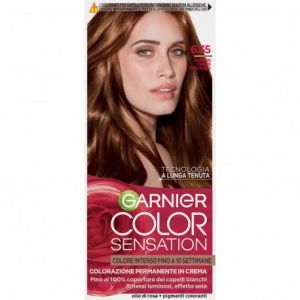 Image de Garnier Color Sensation Coloration Permanente en Cr&egrave;me 6.35 Ch&acirc;tain Clair Chocolat