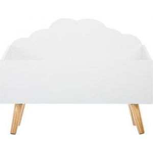 Image de Atmosphera Kids Coffre à jouets nuage blanc en bois Autres Blanc