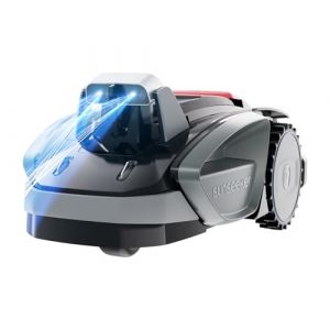 Sunseeker V3 robot tondeuse 600㎡, robot tondeuse sans fil en un clic, évitement d'obstacles intelligent visuel AI, inclinaison de 42%, faible bruit, navigation multi-zones, contrôle d'application