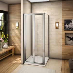 AICA Sanitaire 80x70x185cm cabine de douche porte de douche pliante paroi de douche