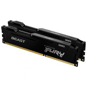 Image de Kingston FURY Beast 16 Go (2 x 8 Go) DDR3 1600 MHz CL10