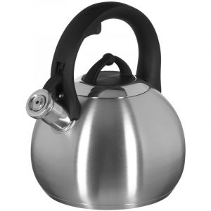 Feel Maestro Théière MR-1311 noir argenté silicone acier inoxydable 3 L