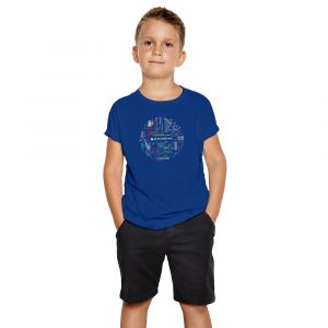 Image de Promodoro Print " orchestra" T-shirt Premium Enfants, 152, bleu roi