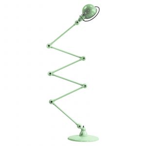 Jielde Lampadaire Loft Zigzag / 6 bras - H max 240 cm vert en métal