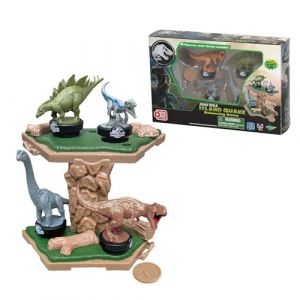 EPOCH GAMES - Jurassic World Volcano Quake - Balancing Game - Jeu de société et Jouet pour Enfants dans l'univers des Dinosaures - 7511