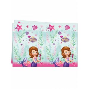 Nappe en plastique Princesse Sofia (120 x 180 cm)