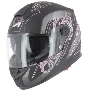 Astone Casque intégral GT800 EVO PRIMAVERA mat noir/rose - M