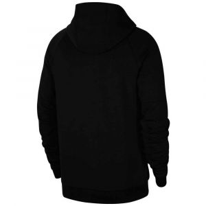 Nike Sweat&agrave; capuche en tissu Fleece &agrave; zip int&eacute;gral Sportswear pour Homme - Noir - Taille S - Male